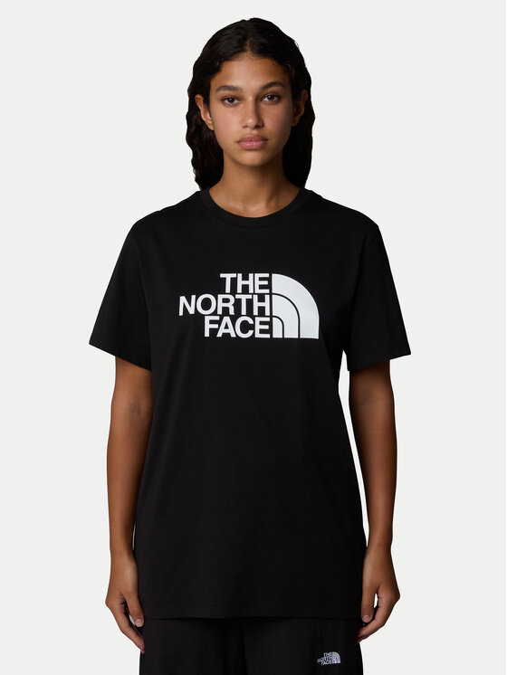 The North Face Tričko Easy NF0A8A6G Čierna Loose Fit