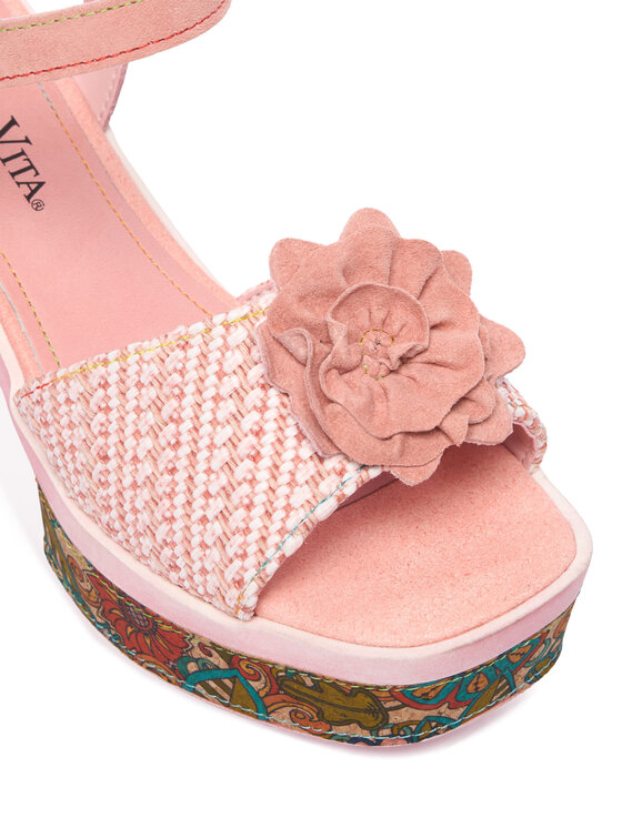 Laura Vita Laura Vita Босоніжки Noao 01 Рожевий