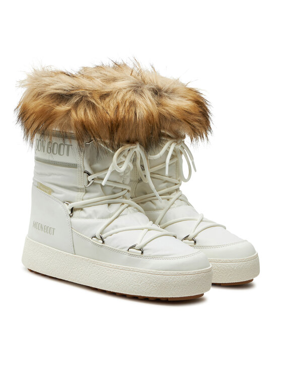 Moon Boot Moon Boot Μπότες Χιονιού Ltrack Monaco Low Wp 80D2450060 Λευκό