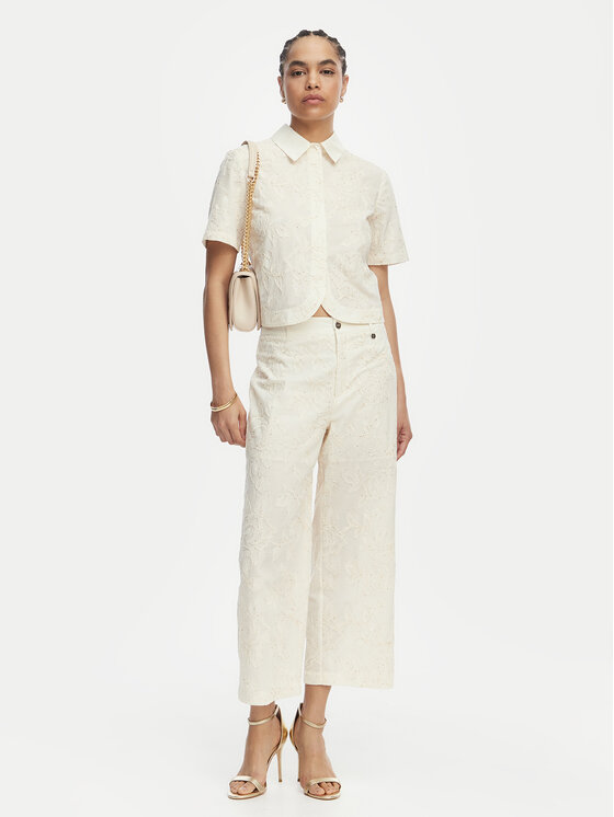 Liu Jo Liu Jo Košulja WA6508 T472A Krem Regular Fit