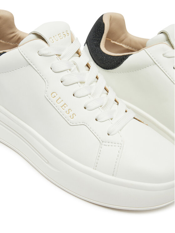 Guess Guess Сникърси FLPWIN LEA12 Бял