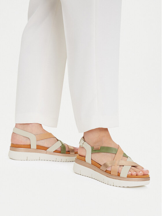 Pikolinos Pikolinos Sandaalid Palma W4N-0650C1 Valge