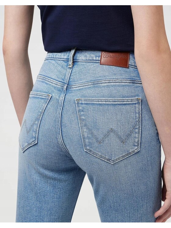Wrangler Wrangler Jeansy Bootcut 625 Niebieski Bootcut Fit