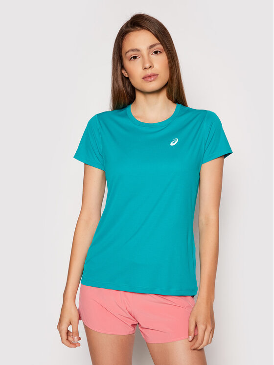 Asics t cheap shirt fille verte