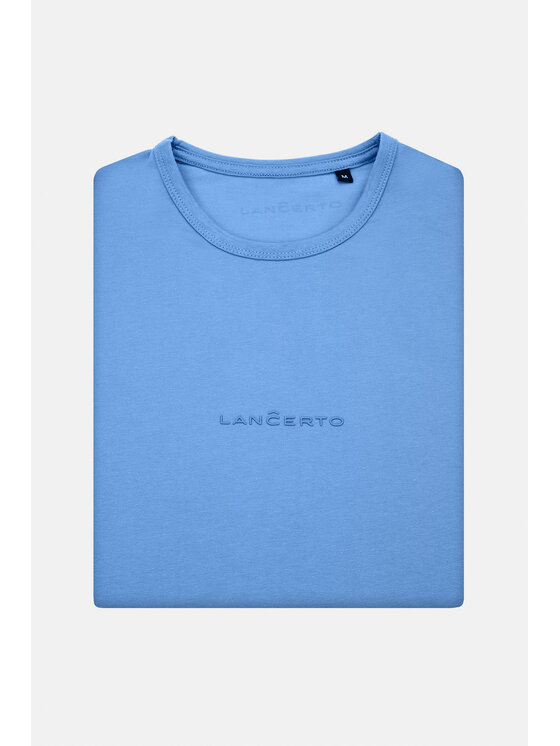 Lancerto Lancerto T-Shirt Steph TS073123000004 Niebieski Regular Fit