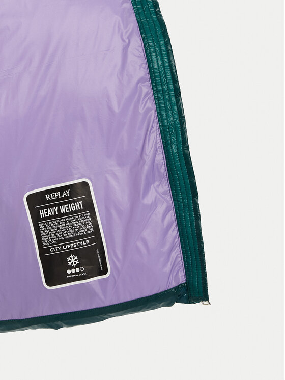 REPLAY REPLAY Télikabát W7855 .000.84988 Zöld Regular Fit