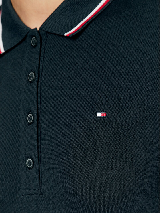 Tommy Hilfiger Tommy Hilfiger Polo WW0WW37821 Tamnoplava Regular Fit