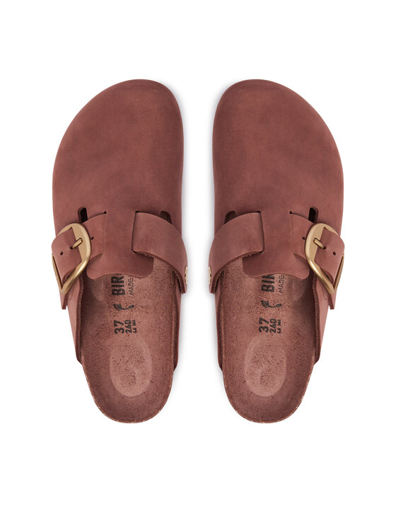 Birkenstock Birkenstock Šľapky Boston Big Buckle Tonal 1033010 Ružová