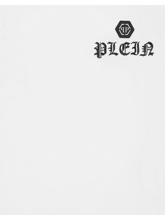PHILIPP PLEIN PHILIPP PLEIN T-Shirt 27789 Biały Regular Fit