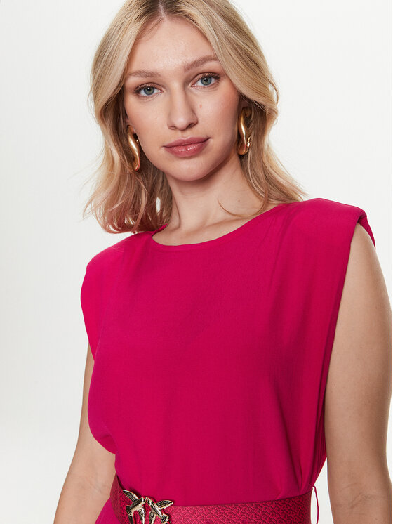 PINKO Pinko Ежедневна рокля 101138 A0US Розов Regular Fit