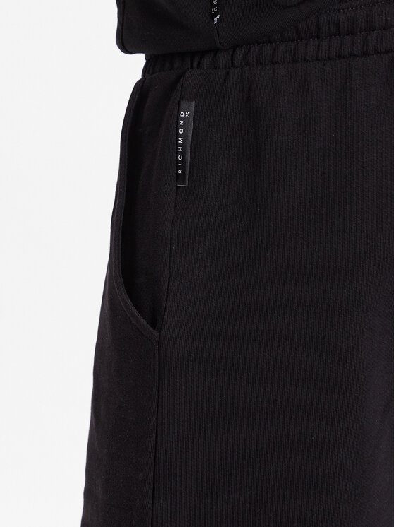 John Richmond John Richmond Pantaloncini sportivi UMP23012BE Nero Regular Fit