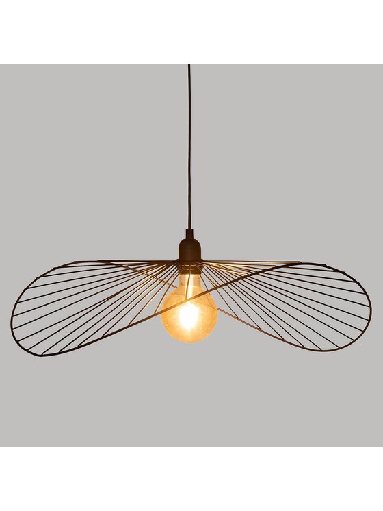 MIAhome MIAhome Lampa sufitowa ELATRA 58x16x57 cm Czarny