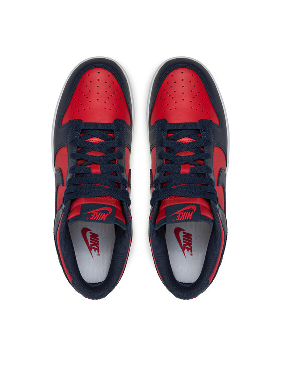 Nike Nike Sneakersy Dunk Low Retro DV0833 601 Czerwony