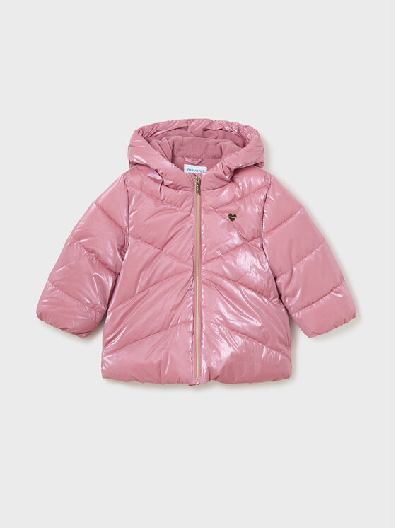 Mayoral Mayoral Зимно яке 2.421 Розов Regular Fit
