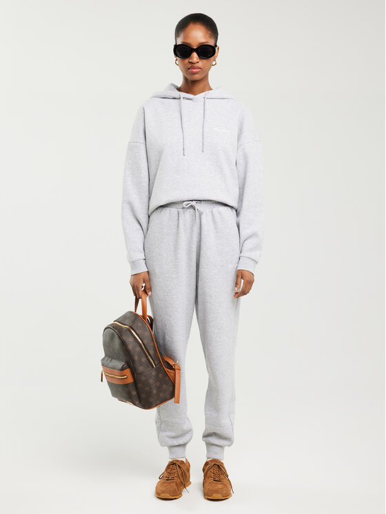 BIG STAR BIG STAR Bluza MEGAN Szary Basic Fit