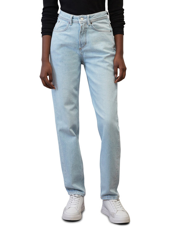 Marc O'Polo Denim Jeans hlače 341923812177 Modra Mom Fit