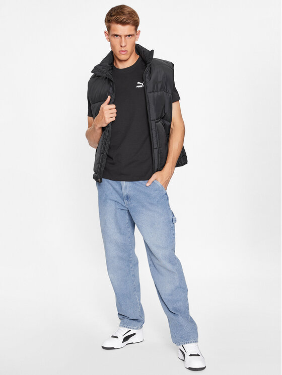 Puma Puma T-Shirt Classics 535587 Czarny Regular Fit