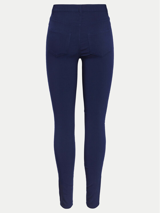Pieces Pieces Džegingi 17080560 Tumši zils Skinny Fit
