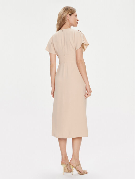 BOSS Boss Ежедневна рокля Dawinga 50488660 Бежов Regular Fit