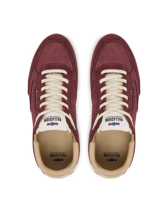 Palladium Palladium Sneakersy Pallaracer Suede 94995-601-M Bordová