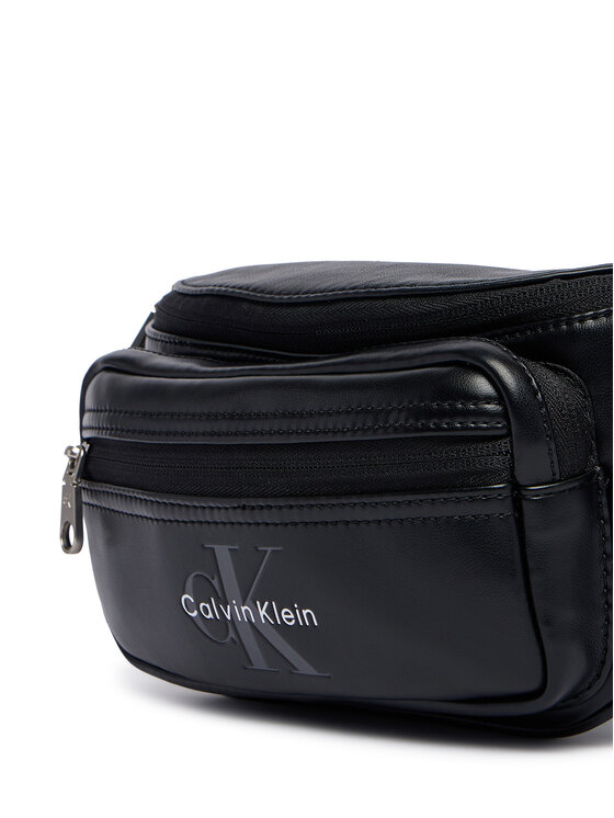 Calvin Klein Calvin Klein Ledvinka Bold Logo Webbing LV04D3419G Černá