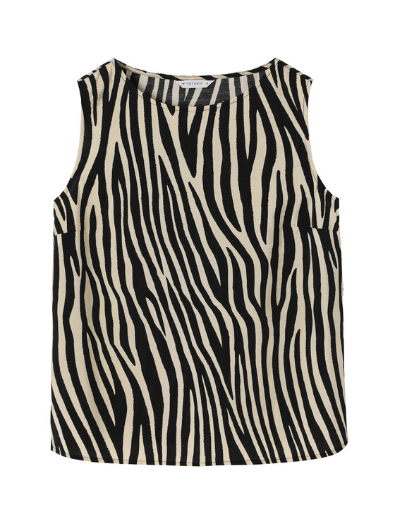 TATUUM Tatuum Bluzka ASANTI 2 Czarny Loose Fit