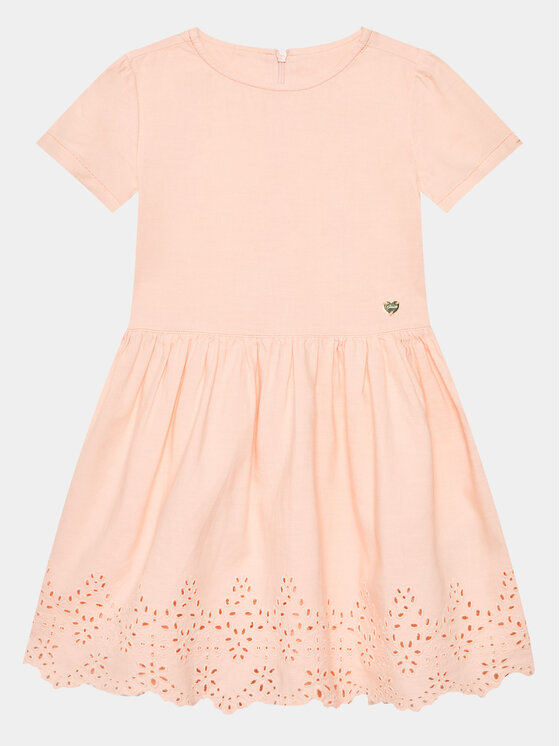 Guess Guess Kleid für den Alltag K3GK08 WCVM0 Rosa Regular Fit