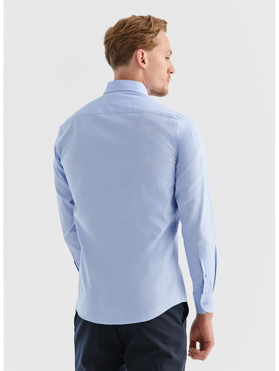 Pako Lorente Pako Lorente Koszula P000B-1X-051 Niebieski Slim Fit