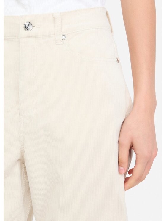 Liu Jo Liu Jo Pantaloni di tessuto MF5332T195A20304 Beige Carrot Fit