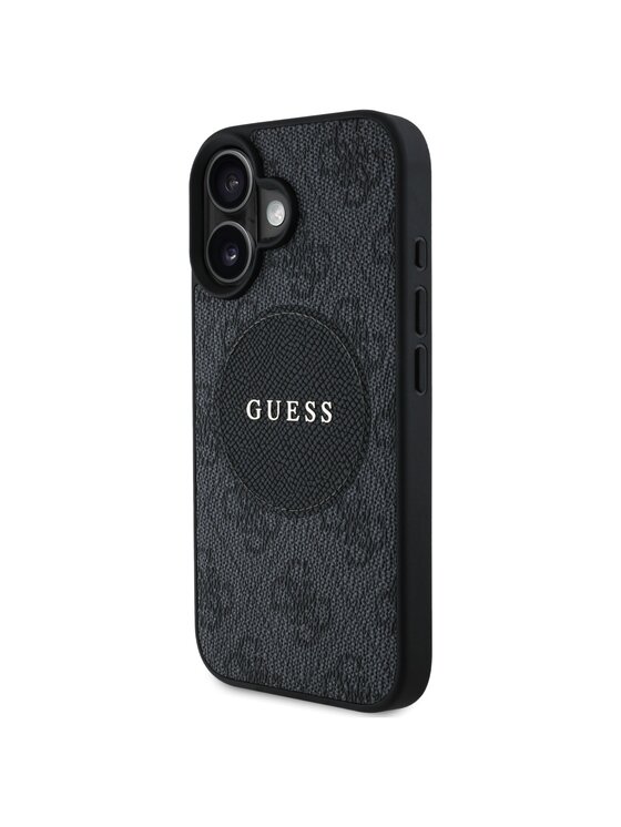 Guess Guess Etui na telefon iPhone 16 Czarny