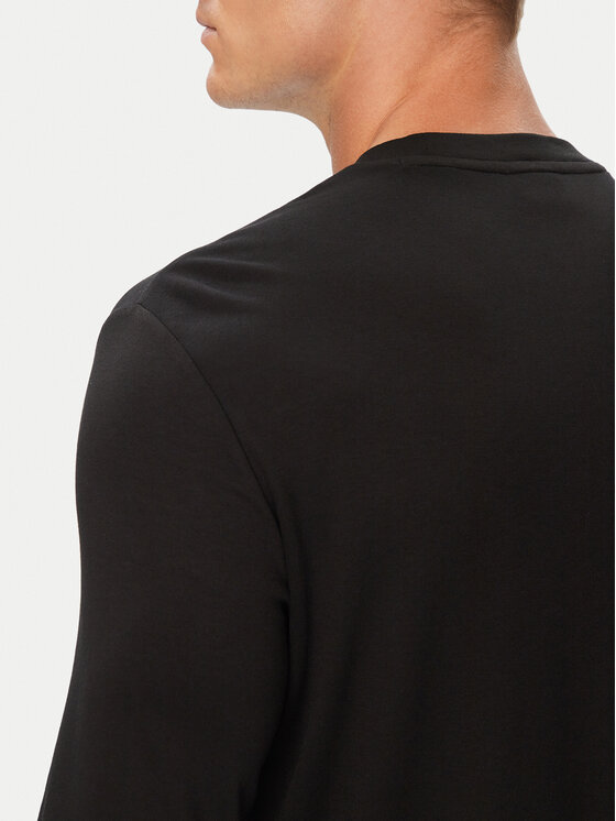 EA7 Emporio Armani EA7 Emporio Armani T-Shirt 7M002240 AF13739 UC001 Černá Regular Fit