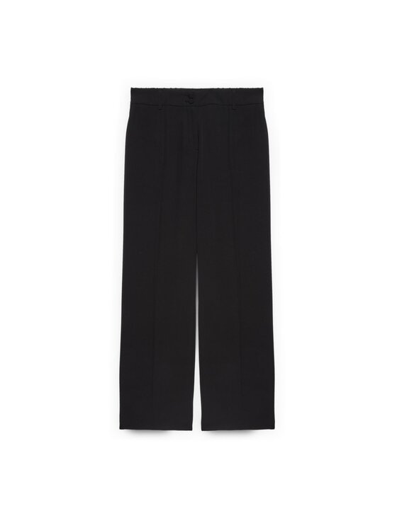 Fiorella Rubino Fiorella Rubino Spodnie materiałowe P015T005257N033 Czarny Regular Fit