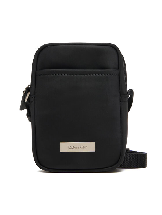 Calvin Klein Calvin Klein Плоска сумка Sleek Slim Reporter LV04D3233G Чорний