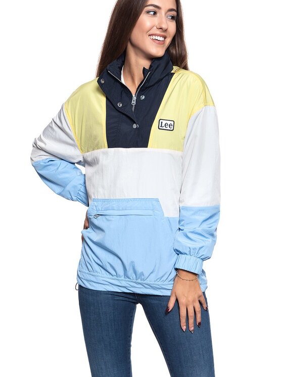 Lee Lee Giacca da donna WINDBREAKER Bianco Regular Fit