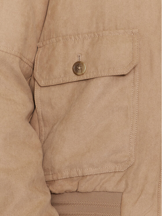 Geox Geox Μπόμπερ μπουφάν Blainey M4520P T2976 F5245 Καφέ Regular Fit