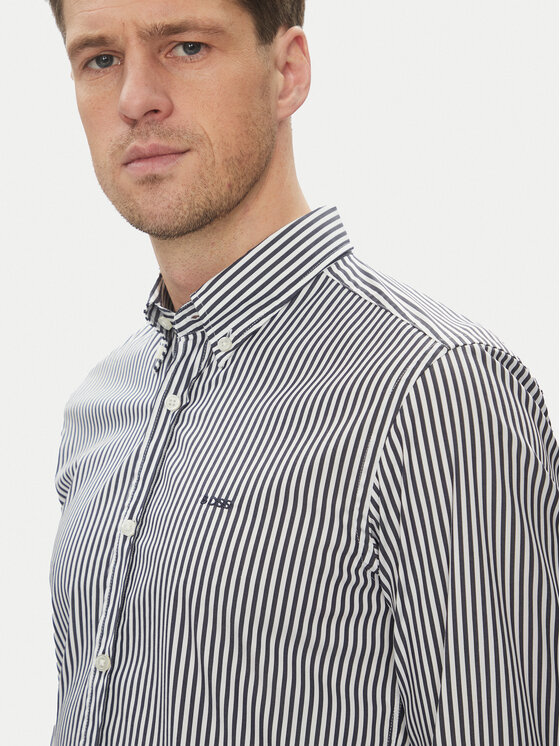 BOSS BOSS Koszula H-Roan-Bd-E-C1-243 50520285 Niebieski Slim Fit