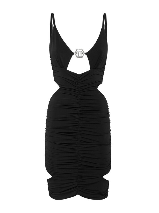 PHILIPP PLEIN PHILIPP PLEIN Sukienka koktajlowa 4625 Czarny