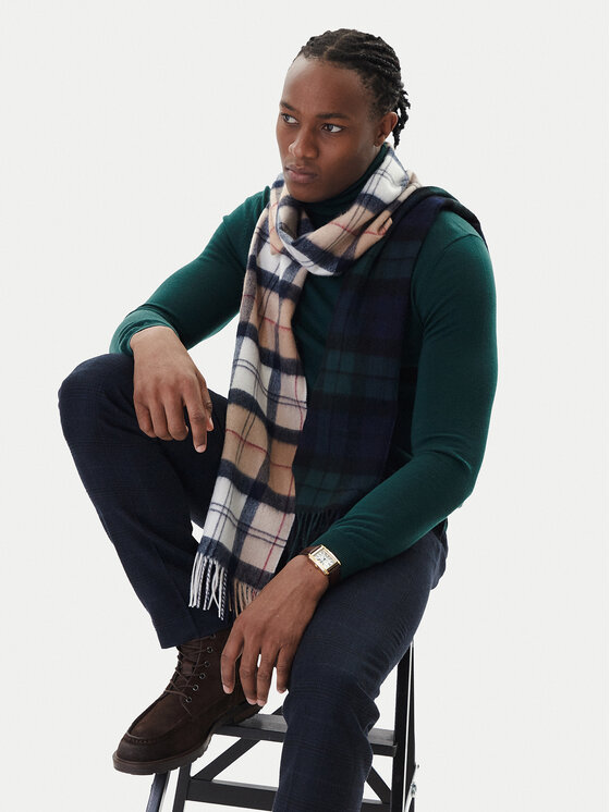 HUGO HUGO Bluză cu gât San Thomas-M 50474174 Verde Regular Fit