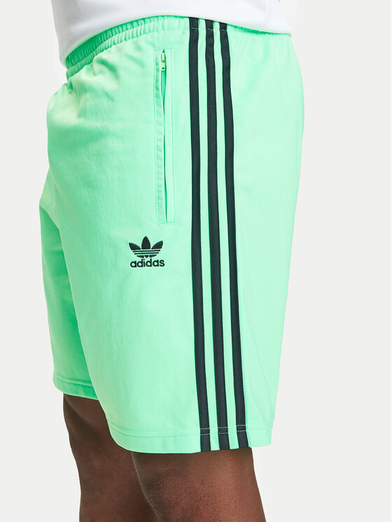 adidas adidas Αθλητικό σορτς adicolor Firebird JY1340 Πράσινο Regular Fit