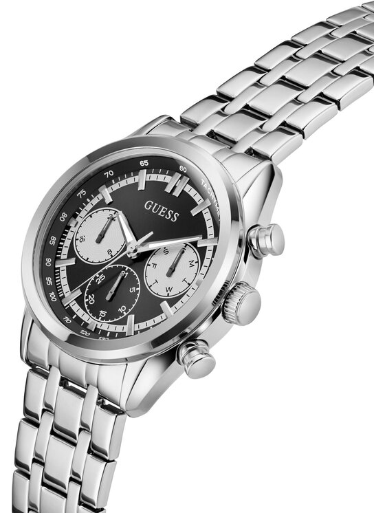 Guess Guess Hodinky GW0971G1 Stříbrná
