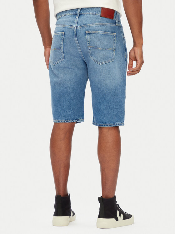 Pepe Jeans Pepe Jeans Džínsové šortky PM801079 Modrá Loose Fit