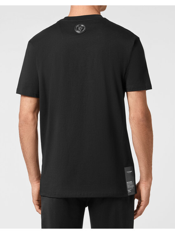 Plein Sport Plein Sport T-Shirt 8861 Czarny Regular Fit