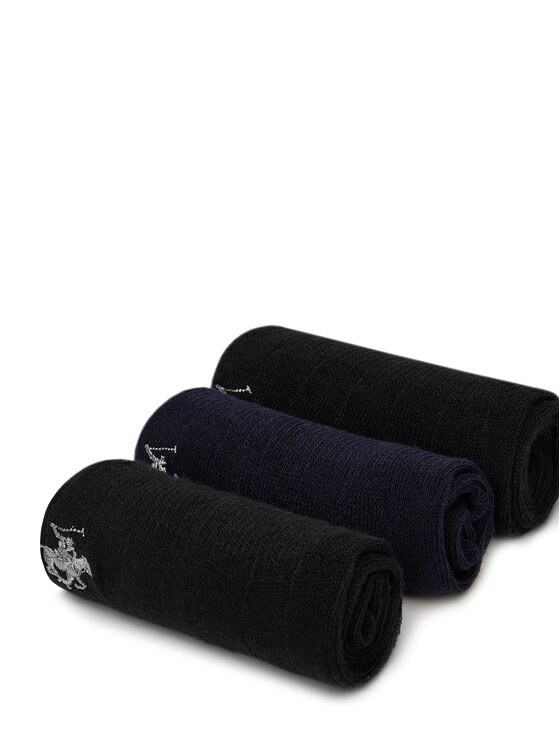 Beverly Hills Polo Club Beverly Hills Polo Club Garās zeķes KR_BHPC_004_W_SS2025_(3pack) Melns
