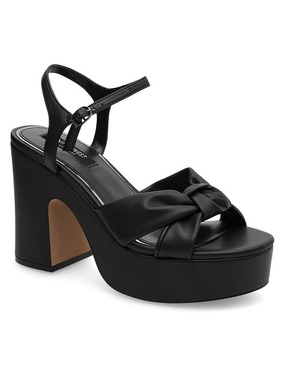 Nine West Nine West Sandały WFA2634-1 Czarny