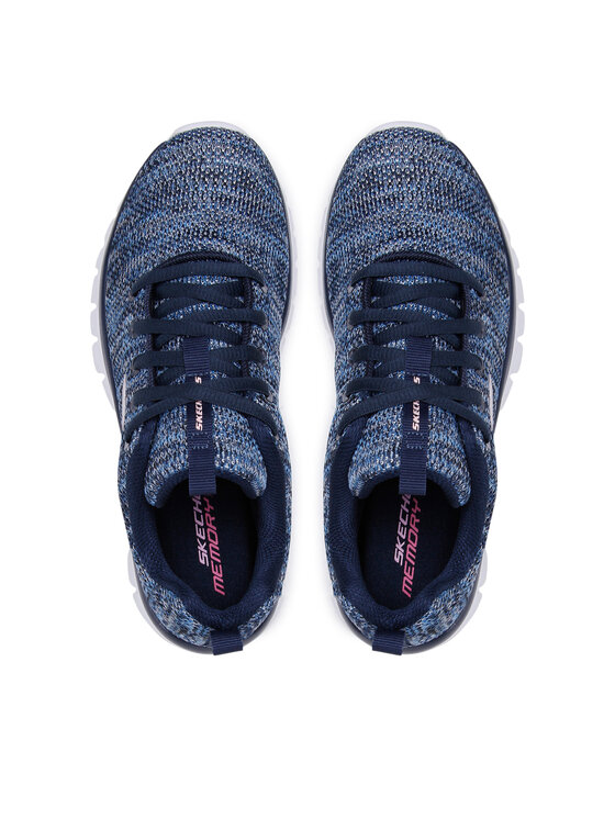 Skechers Laisvalaikio batai Twisted Fortune 12614/NVBL Tamsiai mėlyna ...
