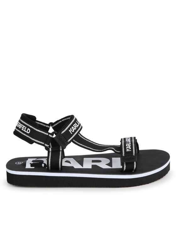 Karl Lagerfeld Kids Sandali Z30001 S Črna