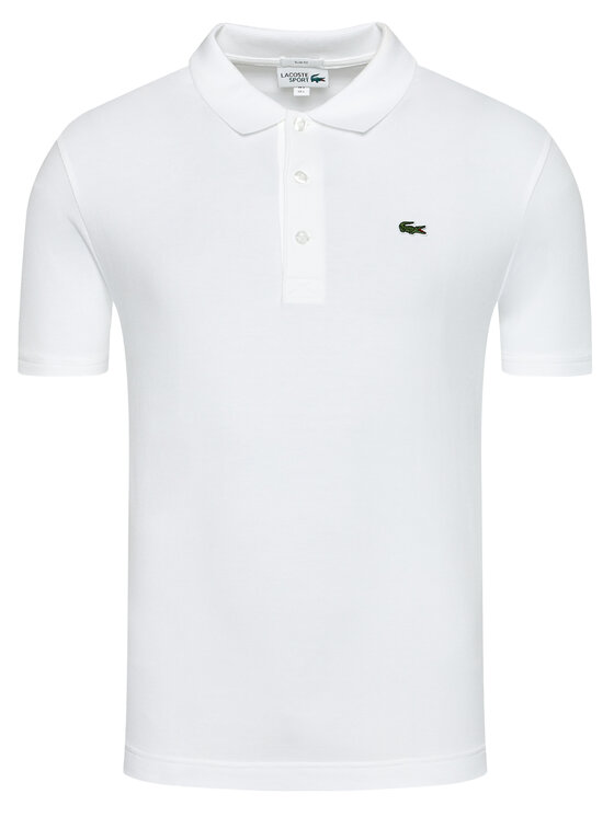 Lacoste Lacoste Polo YH4801 Balts Slim Fit