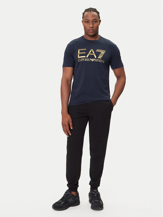 EA7 Emporio Armani EA7 Emporio Armani T-Shirt 7M001189 AF17789 UB102 Granatowy Regular Fit