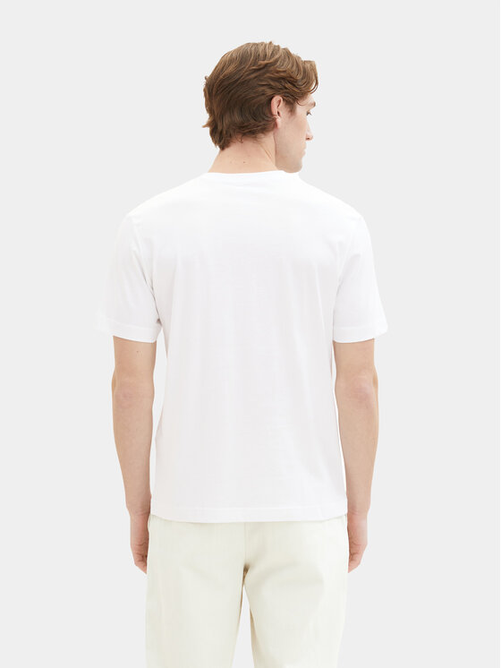 Tom Tailor Tom Tailor Marškinėlių komplektas 1037741 Balta Regular Fit