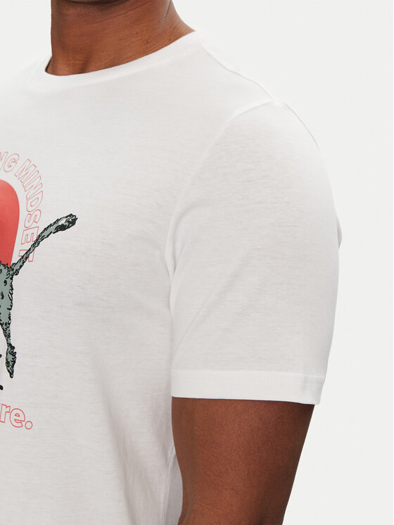 Puma Puma T-shirt Bonsai 629634 Bijela Regular Fit